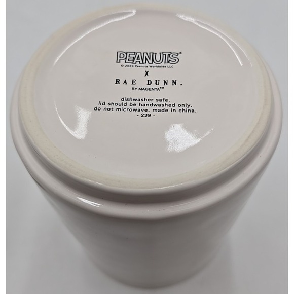 Rae Dunn x Peanuts Spooky Treats 6" Halloween Harvest Canister Retired - Picture 7 of 11